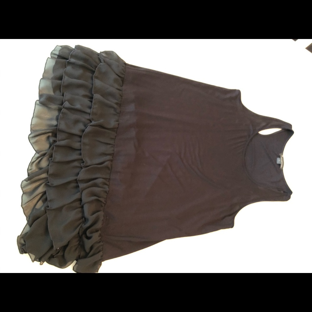 Ruffled tank top